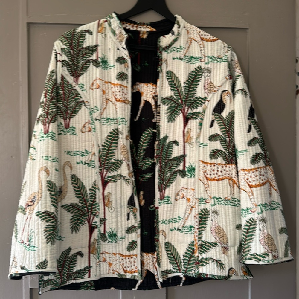 Vintage Reversible Jacket 

Reminds me of Maria del la Orden